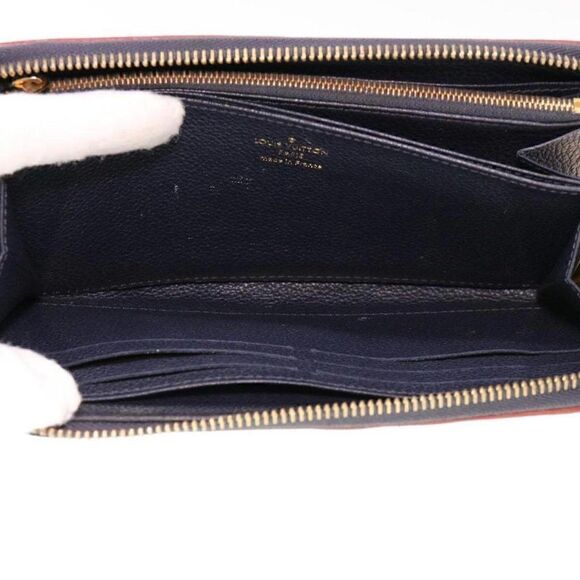 LOUIS VUITTON Monogram Empreinte Zippy Wallet Navy - Picture 8 of 15